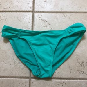 Teal bathing suit bottoms